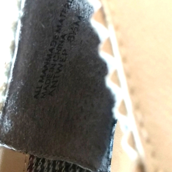 CROWN VINTAGE WEDGE HEEL ROUND TOE LACE UP PUMPS SIZE 8.5 NWT - Picture 8 of 11